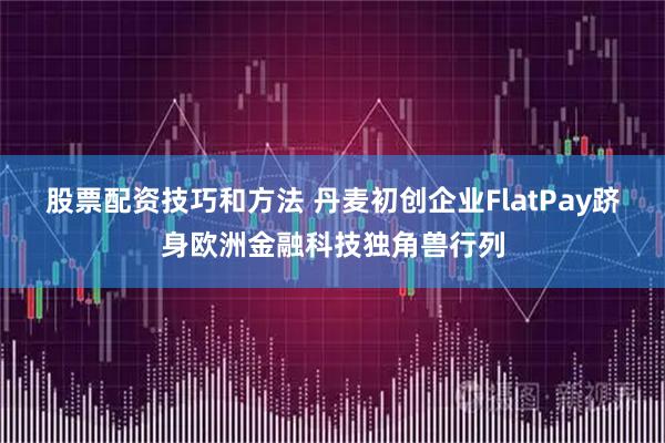 股票配资技巧和方法 丹麦初创企业FlatPay跻身欧洲金融科技独角兽行列