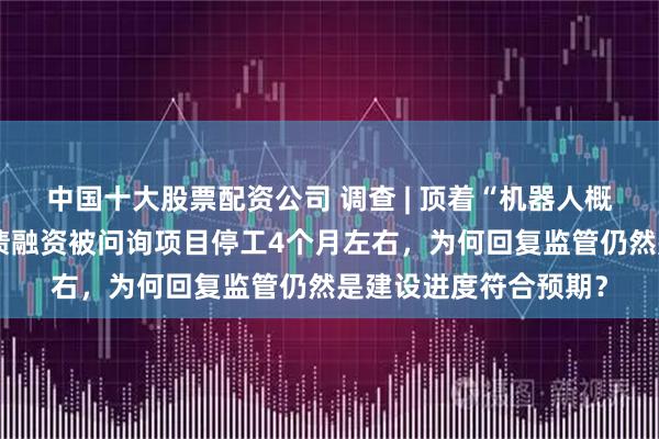 中国十大股票配资公司 调查 | 顶着“机器人概念”的玉禾田：可转债融资被问询项目停工4个月左右，为何回复监管仍然是建设进度符合预期？