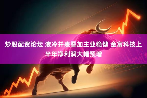 炒股配资论坛 液冷并表叠加主业稳健 金富科技上半年净利润大幅预增